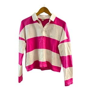 Banana republic long sleeve Women’s rugby Sz small